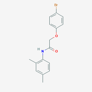molecular formula C16H16BrNO2 B5807487 2-(4-bromophenoxy)-N-(2,4-dimethylphenyl)acetamide 