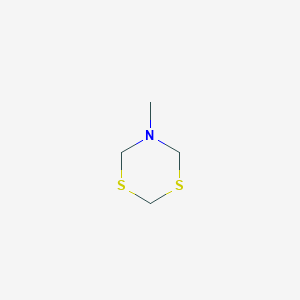 B058076 5-Methyl-1,3,5-dithiazinane CAS No. 6302-94-9