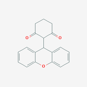 molecular formula C19H16O3 B5807668 2-(9H-xanthen-9-yl)-1,3-cyclohexanedione 