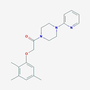 1-(2-pyridinyl)-4-[(2,3,5-trimethylphenoxy)acetyl]piperazine