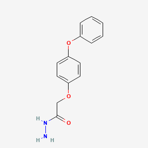 molecular formula C14H14N2O3 B5807737 2-(4-phenoxyphenoxy)acetohydrazide CAS No. 5807-21-6
