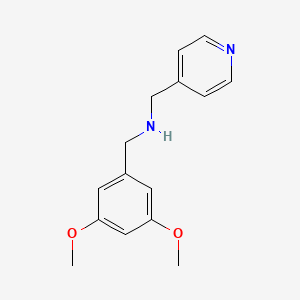 (3,5-dimethoxybenzyl)(4-pyridinylmethyl)amine