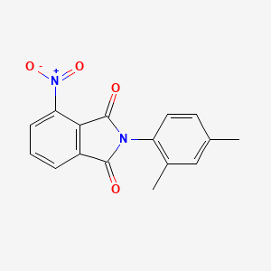 molecular formula C16H12N2O4 B5808506 2-(2,4-dimethylphenyl)-4-nitro-1H-isoindole-1,3(2H)-dione 