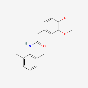 molecular formula C19H23NO3 B5808830 2-(3,4-dimethoxyphenyl)-N-mesitylacetamide 