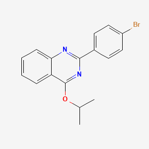 2-(4-bromophenyl)-4-isopropoxyquinazoline