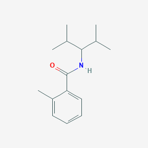 N-(1-isopropyl-2-methylpropyl)-2-methylbenzamide