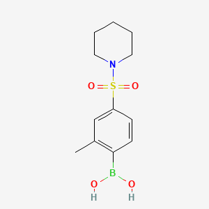 B580906 2-Methyl-4-(piperidin-1-ylsulfonyl)phenylboronic acid CAS No. 1217501-52-4