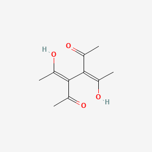 molecular formula C10H14O4 B5809068 3,4-bis(1-hydroxyethylidene)-2,5-hexanedione 