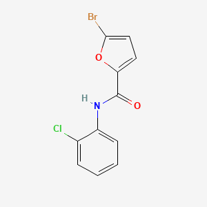 molecular formula C11H7BrClNO2 B5809105 5-bromo-N-(2-chlorophenyl)-2-furamide 