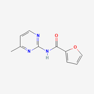 molecular formula C10H9N3O2 B5809380 N-(4-methyl-2-pyrimidinyl)-2-furamide 