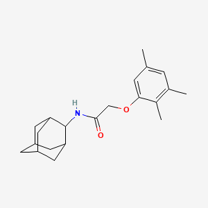 molecular formula C21H29NO2 B5809574 N-2-adamantyl-2-(2,3,5-trimethylphenoxy)acetamide 