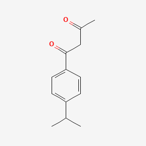 molecular formula C13H16O2 B5809626 1-(4-isopropylphenyl)-1,3-butanedione CAS No. 29681-96-7