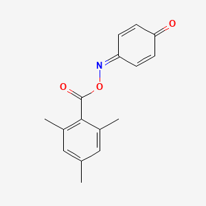 molecular formula C16H15NO3 B5809630 benzo-1,4-quinone O-(mesitylcarbonyl)oxime 