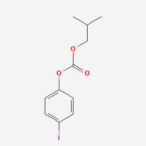 molecular formula C11H13IO3 B5809826 4-iodophenyl isobutyl carbonate 