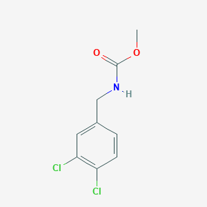 molecular formula C9H9Cl2NO2 B5809845 methyl (3,4-dichlorobenzyl)carbamate 