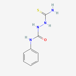 molecular formula C8H10N4OS B5809907 2-(aminocarbonothioyl)-N-phenylhydrazinecarboxamide CAS No. 10153-17-0