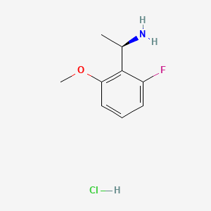 B580998 (R)-1-(2-Fluoro-6-methoxyphenyl)ethanamine hydrochloride CAS No. 1212866-82-4