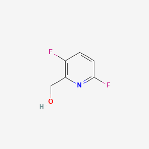 molecular formula C6H5F2NO B581005 (3,6-二氟吡啶-2-基)甲醇 CAS No. 1227598-08-4