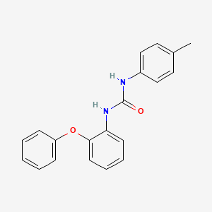 molecular formula C20H18N2O2 B5810184 N-(4-methylphenyl)-N'-(2-phenoxyphenyl)urea 