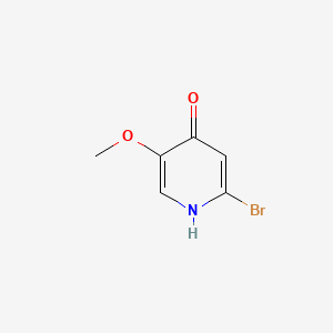 B581024 2-Bromo-5-methoxypyridin-4-OL CAS No. 1344046-11-2