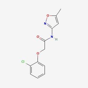 2-(2-chlorophenoxy)-N-(5-methyl-3-isoxazolyl)acetamide