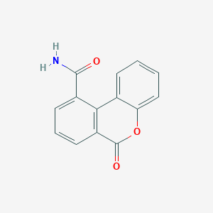 molecular formula C14H9NO3 B5810739 6-oxo-6H-benzo[c]chromene-10-carboxamide 