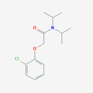 molecular formula C14H20ClNO2 B5810746 2-(2-chlorophenoxy)-N,N-diisopropylacetamide 