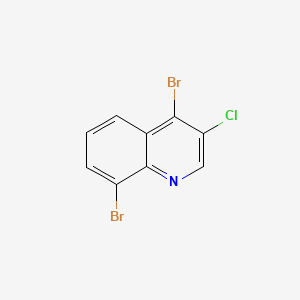 4,8-Dibromo-3-chloroquinoline