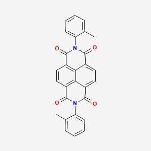 molecular formula C28H18N2O4 B5810949 2,7-bis(2-methylphenyl)benzo[lmn]-3,8-phenanthroline-1,3,6,8(2H,7H)-tetrone 