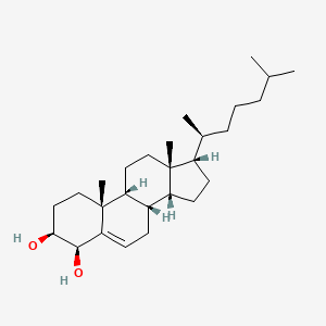 molecular formula C27H46O2 B581117 4alpha-Hydroxy Cholesterol CAS No. 1363529-44-5