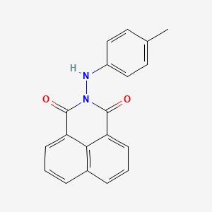 molecular formula C19H14N2O2 B5811213 2-[(4-methylphenyl)amino]-1H-benzo[de]isoquinoline-1,3(2H)-dione 