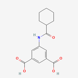 5-[(cyclohexylcarbonyl)amino]isophthalic acid