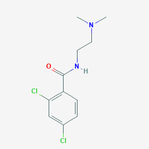 molecular formula C11H14Cl2N2O B5811277 2,4-dichloro-N-[2-(dimethylamino)ethyl]benzamide 