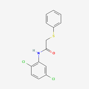molecular formula C14H11Cl2NOS B5811387 N-(2,5-dichlorophenyl)-2-(phenylthio)acetamide 