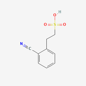 2-(2-Cyanophenyl)ethanesulfonic acid