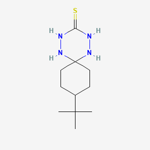 9-tert-butyl-1,2,4,5-tetraazaspiro[5.5]undecane-3-thione