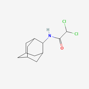 molecular formula C12H17Cl2NO B5811537 N-2-adamantyl-2,2-dichloroacetamide 