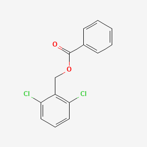 molecular formula C14H10Cl2O2 B5811587 2,6-dichlorobenzyl benzoate 