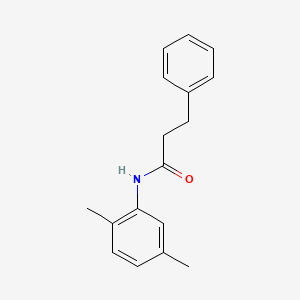 molecular formula C17H19NO B5811811 N-(2,5-dimethylphenyl)-3-phenylpropanamide 