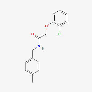 2-(2-chlorophenoxy)-N-(4-methylbenzyl)acetamide