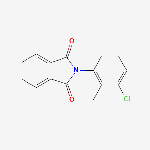 molecular formula C15H10ClNO2 B5812240 2-(3-chloro-2-methylphenyl)-1H-isoindole-1,3(2H)-dione CAS No. 5375-50-8