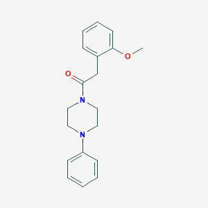 1-[(2-methoxyphenyl)acetyl]-4-phenylpiperazine