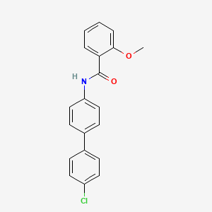 molecular formula C20H16ClNO2 B5812800 N-(4'-chloro-4-biphenylyl)-2-methoxybenzamide 
