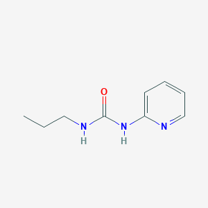 molecular formula C9H13N3O B5812939 N-propyl-N'-2-pyridinylurea 