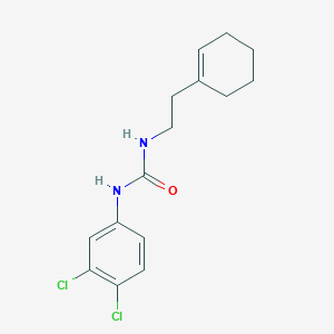 molecular formula C15H18Cl2N2O B5812947 N-[2-(1-cyclohexen-1-yl)ethyl]-N'-(3,4-dichlorophenyl)urea 