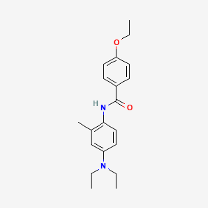 N-[4-(diethylamino)-2-methylphenyl]-4-ethoxybenzamide