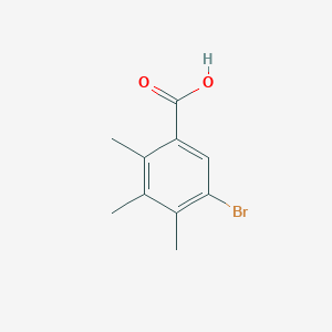 molecular formula C10H11BrO2 B5813174 5-bromo-2,3,4-trimethylbenzoic acid 