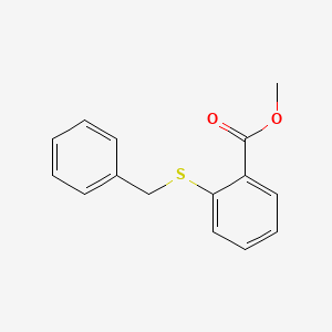 molecular formula C15H14O2S B5813304 methyl 2-(benzylthio)benzoate CAS No. 58435-43-1