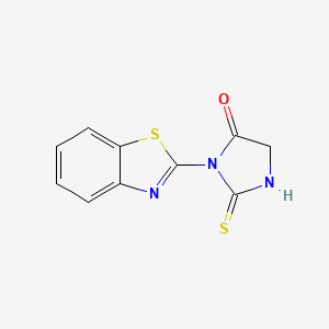 3-(1,3-benzothiazol-2-yl)-2-thioxo-4-imidazolidinone