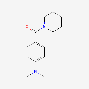 N,N-dimethyl-4-(1-piperidinylcarbonyl)aniline